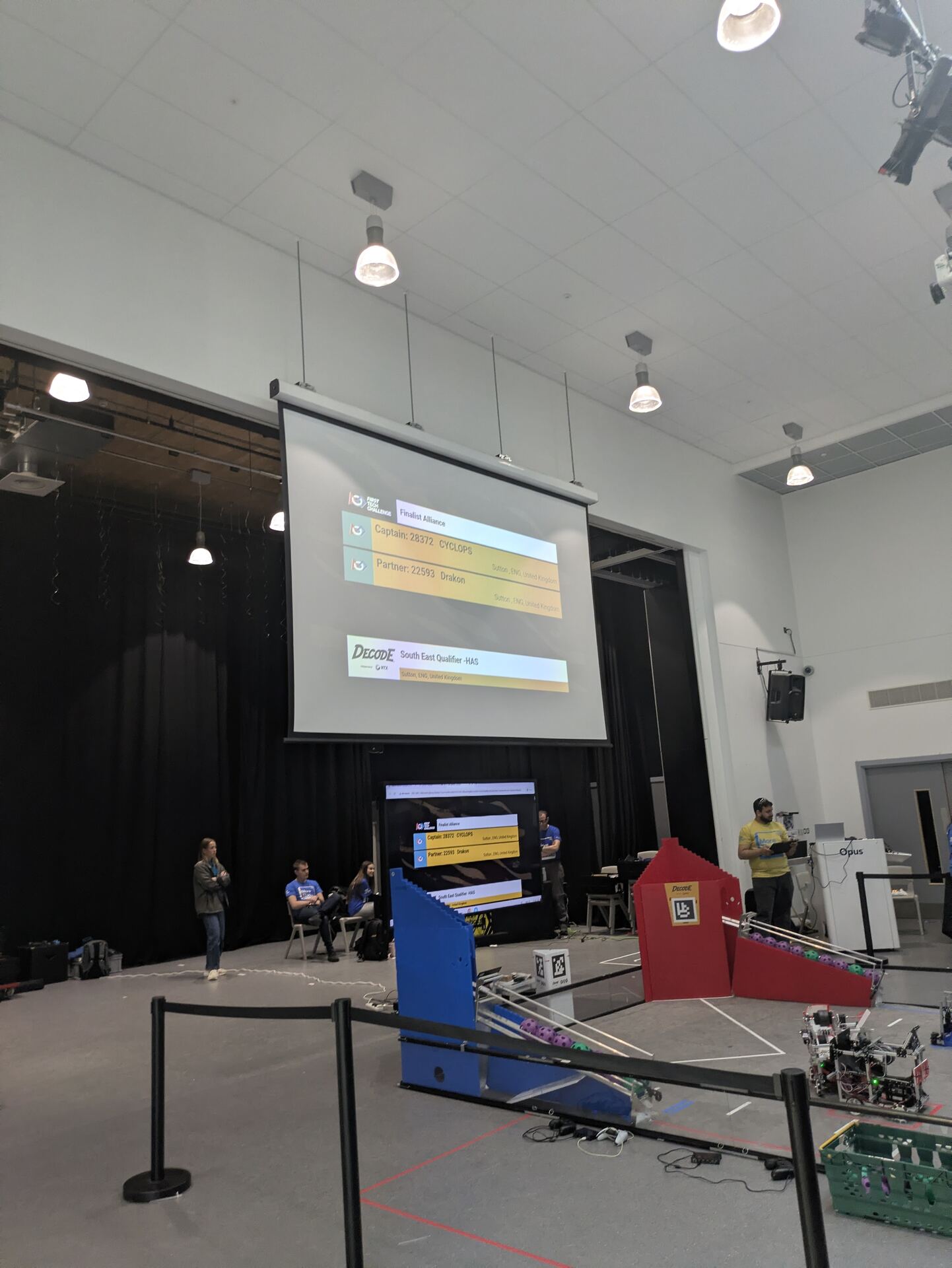 First Tech Challenge DECODE competition arena